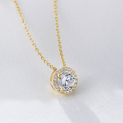 "SPHERE OF RADIANCE" SILVER NECKLACE