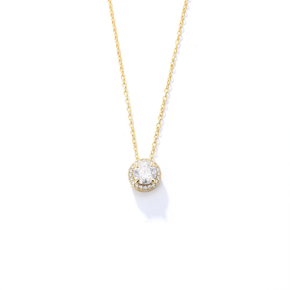 "SPHERE OF RADIANCE" SILVER NECKLACE