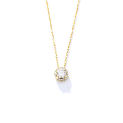 "SPHERE OF RADIANCE" SILVER NECKLACE