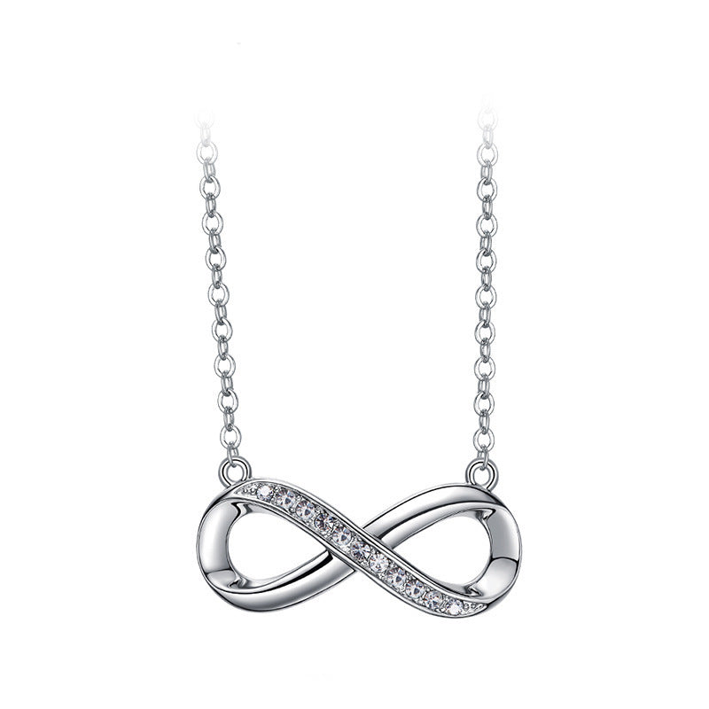 "INFINITY LOVE" SILVER NECKLACE