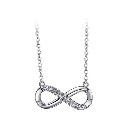 "INFINITY LOVE" SILVER NECKLACE