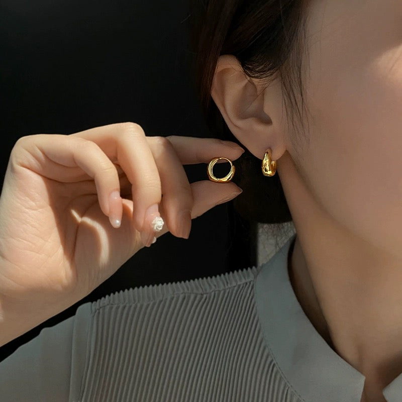 "HALO HOOPS" EARRINGS