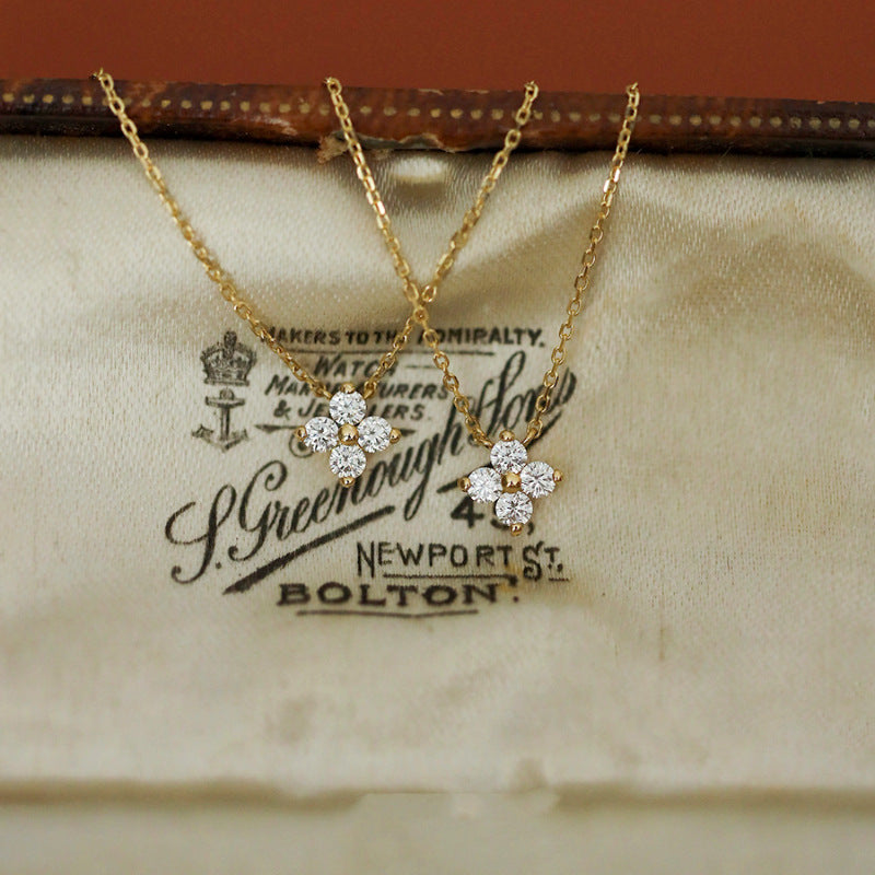 "ETERNAL BLOOM" SILVER NECKLACE