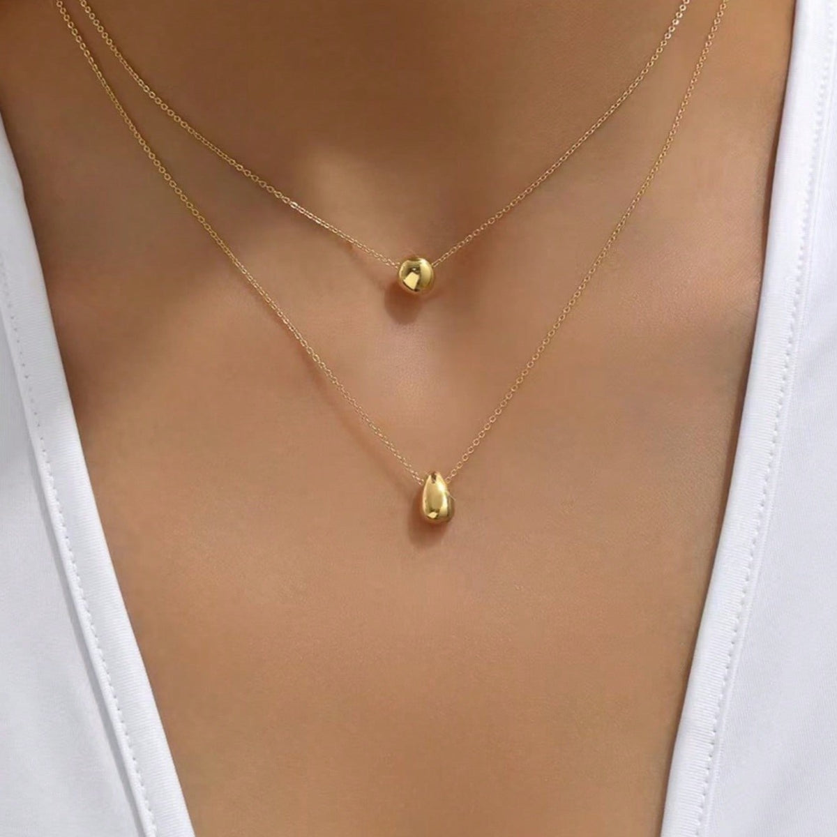 "DROPLET GRACE" NECKLACE