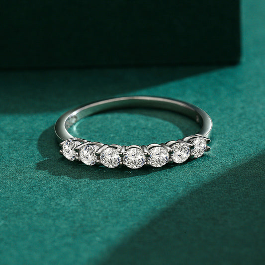 "RADIANCE AFFAIR" SILVER RING
