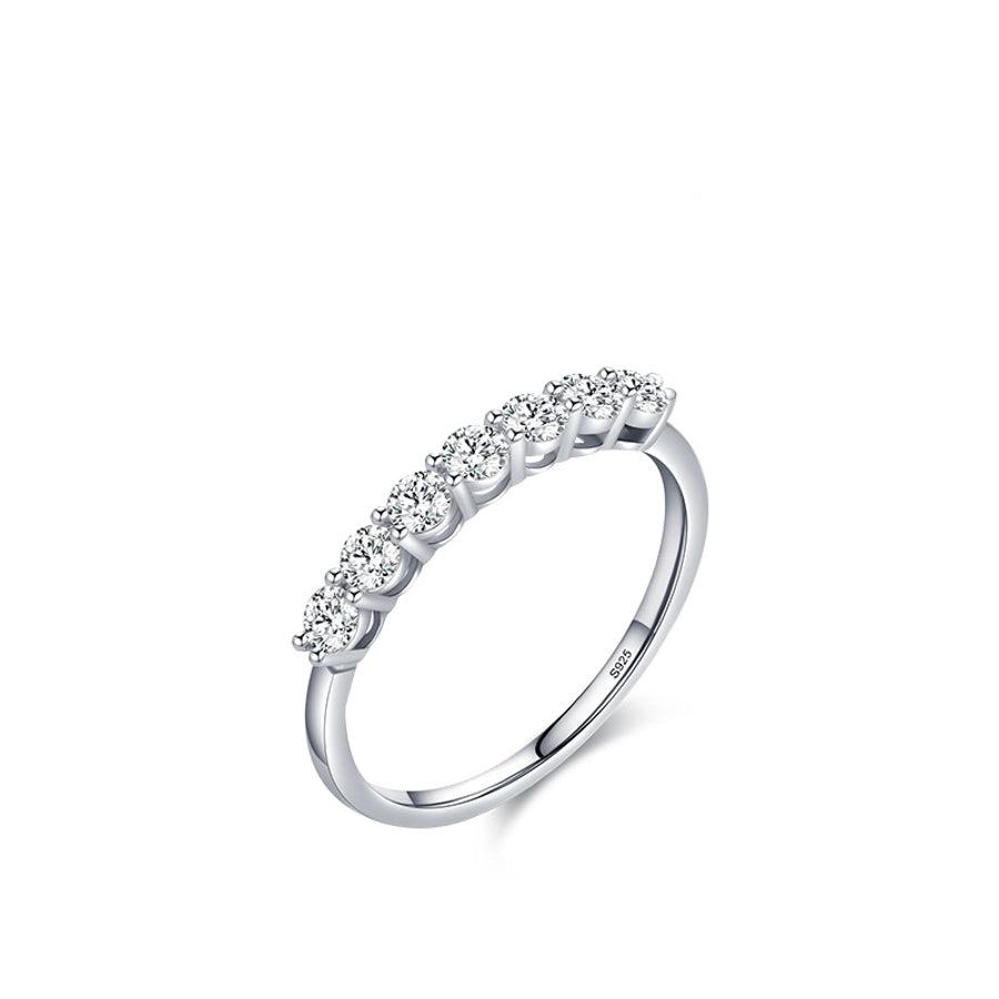 "RADIANCE AFFAIR" SILVER RING