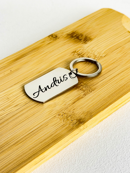 Keychain With Engraving